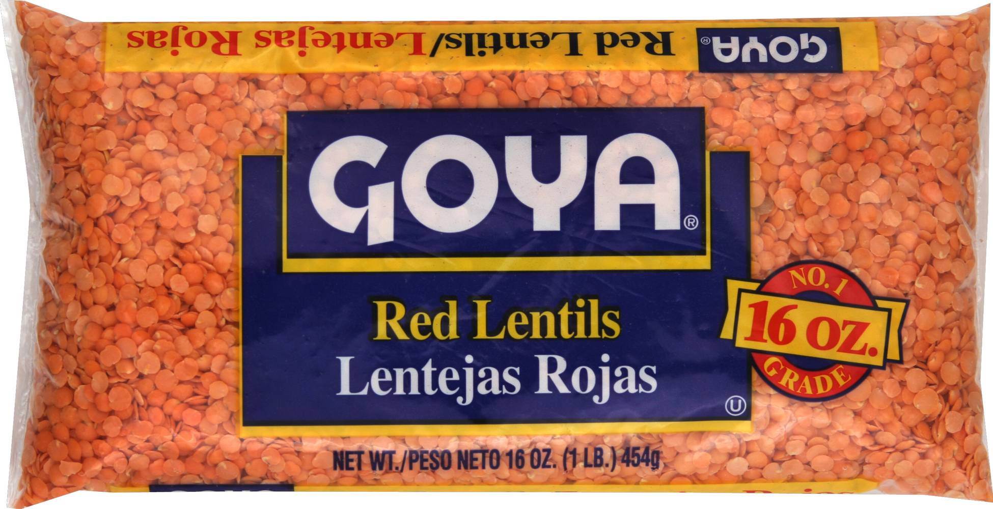 Goya Red Lentils (1 lbs)