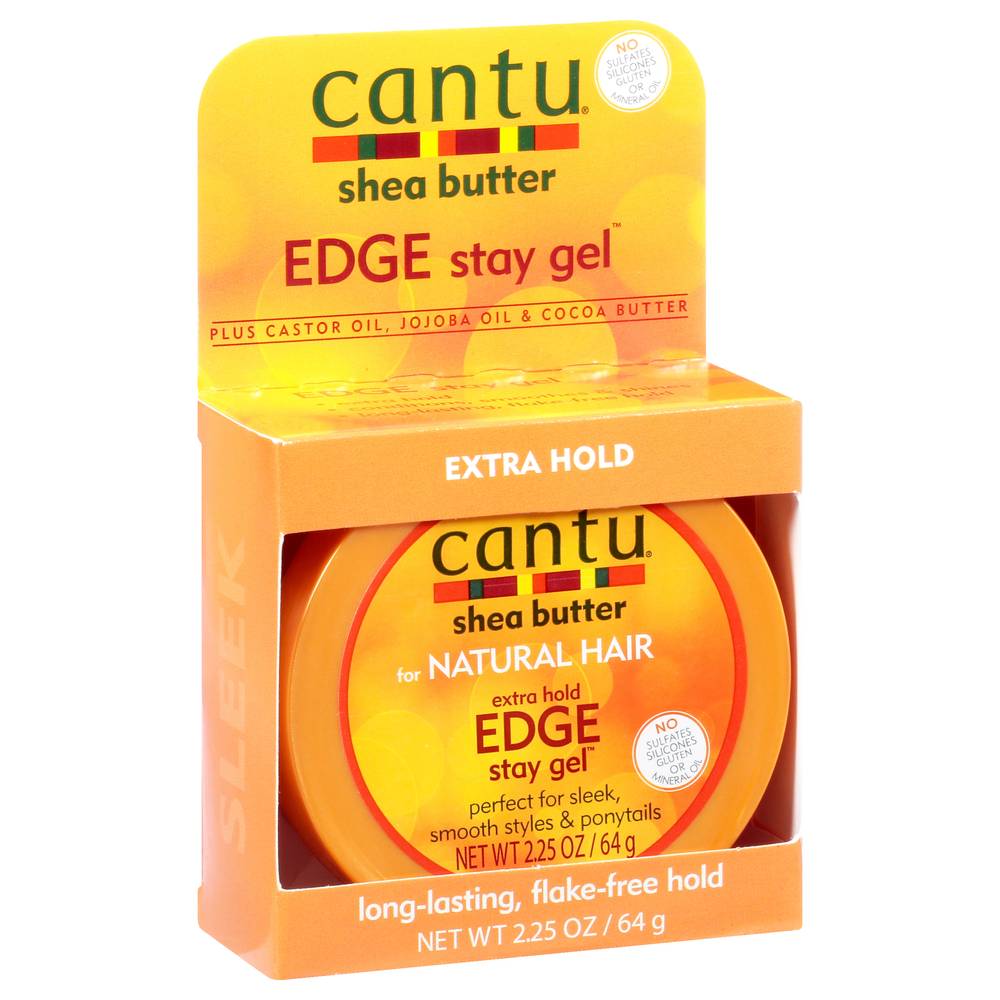 Cantu Shea Butter Extra Hold Edge Stay Gel