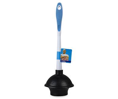 Mr. Clean Turbo Toilet Plunger, Blue