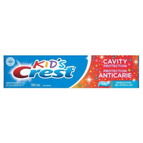 Crest Kid's Cavity Protection Sparkle Fun Gel Toothpaste (100 ml)