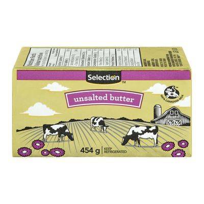 Selection Unsalted Butter (454 g)