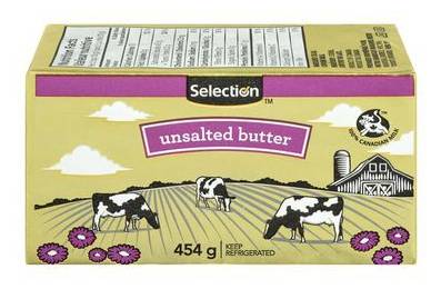 Selection beurre non salé  - unsalted butter