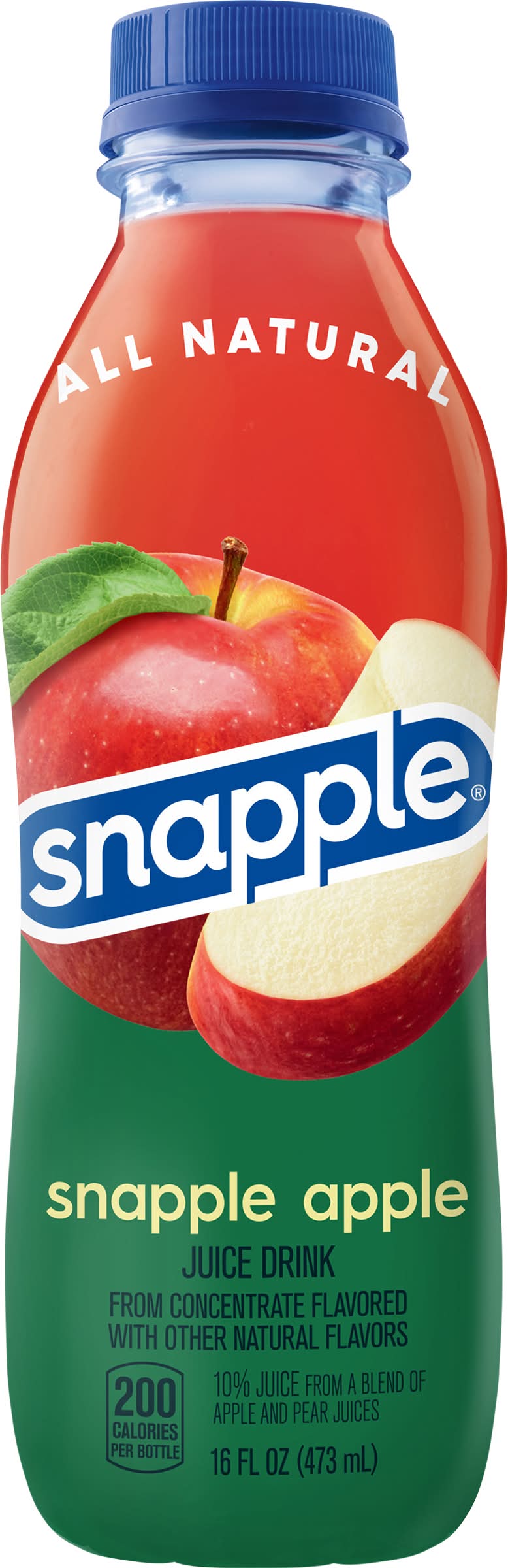 Snapple All Natural Juice Drink, Snapple Apple (16 fl oz)