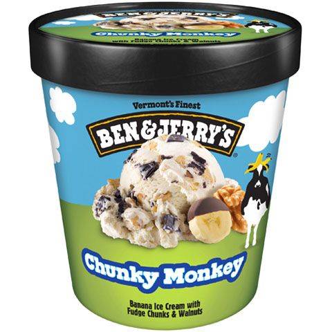 Ben & Jerry's Chunky Monkey Pint
