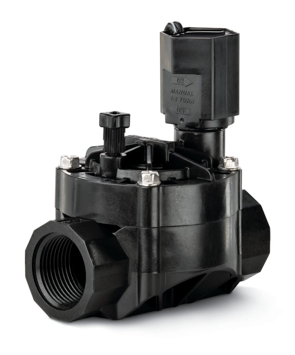 Rain Bird 1-in Plastic Electric Inline Irrigation Valve