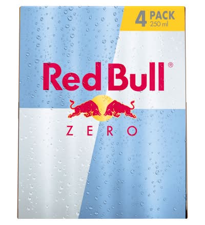 Red Bull Zero Energy Drink (4 x 250ml)
