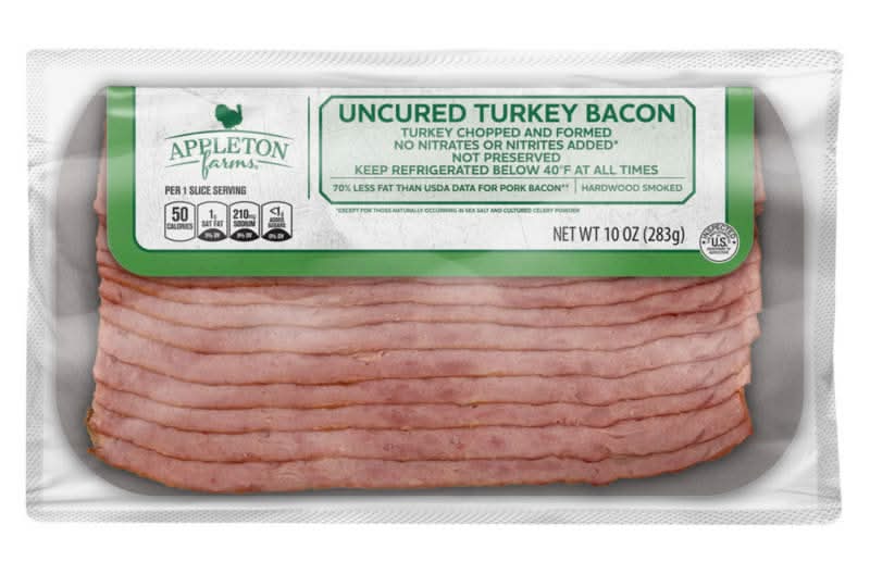 Appleton Farms Uncured Turkey Bacon (10 oz)