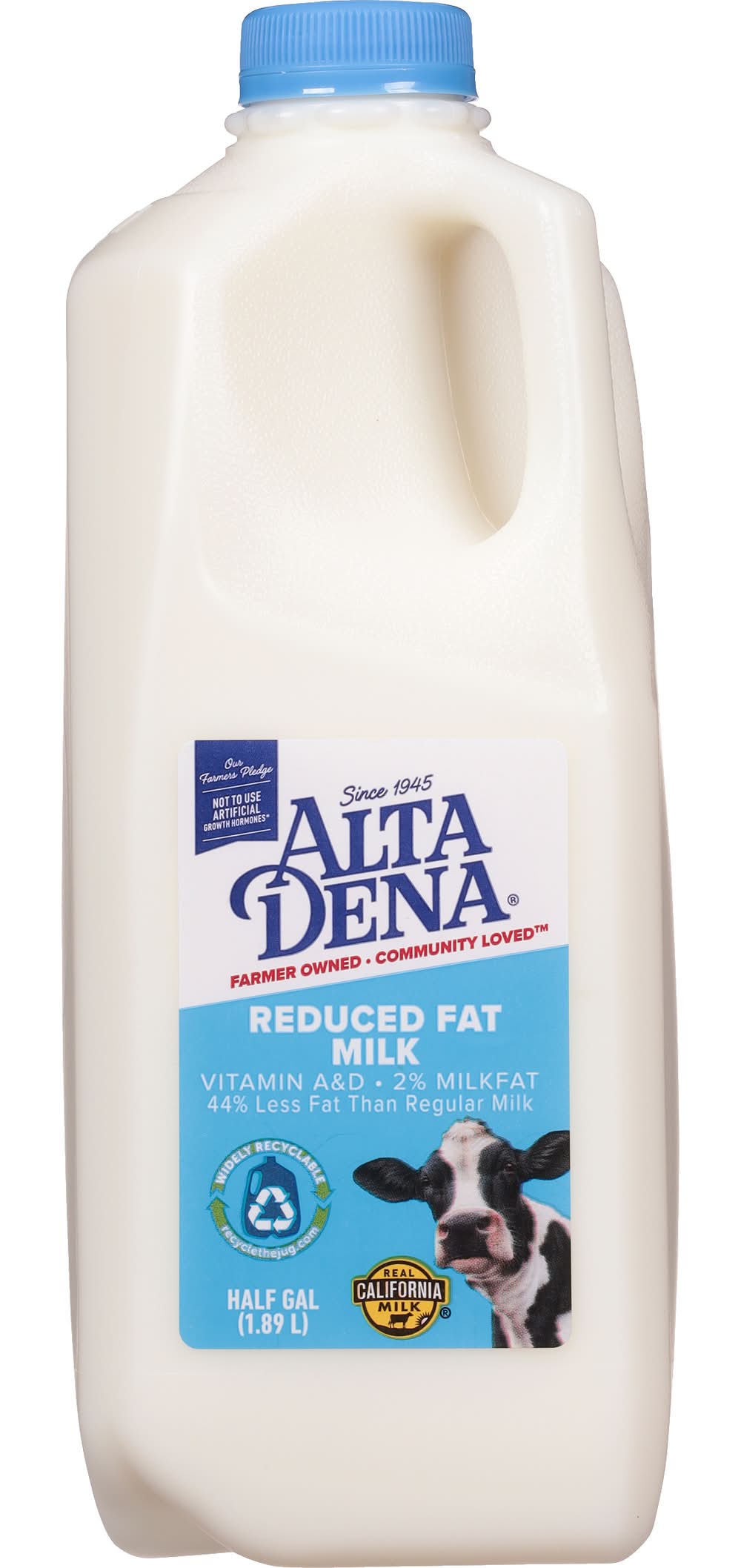 Alta Dena Reduced Fat Milk With Vitamin a & D (1.89 L)