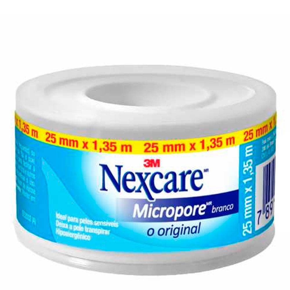 Nexcare · Fita micropore branca (100 g)