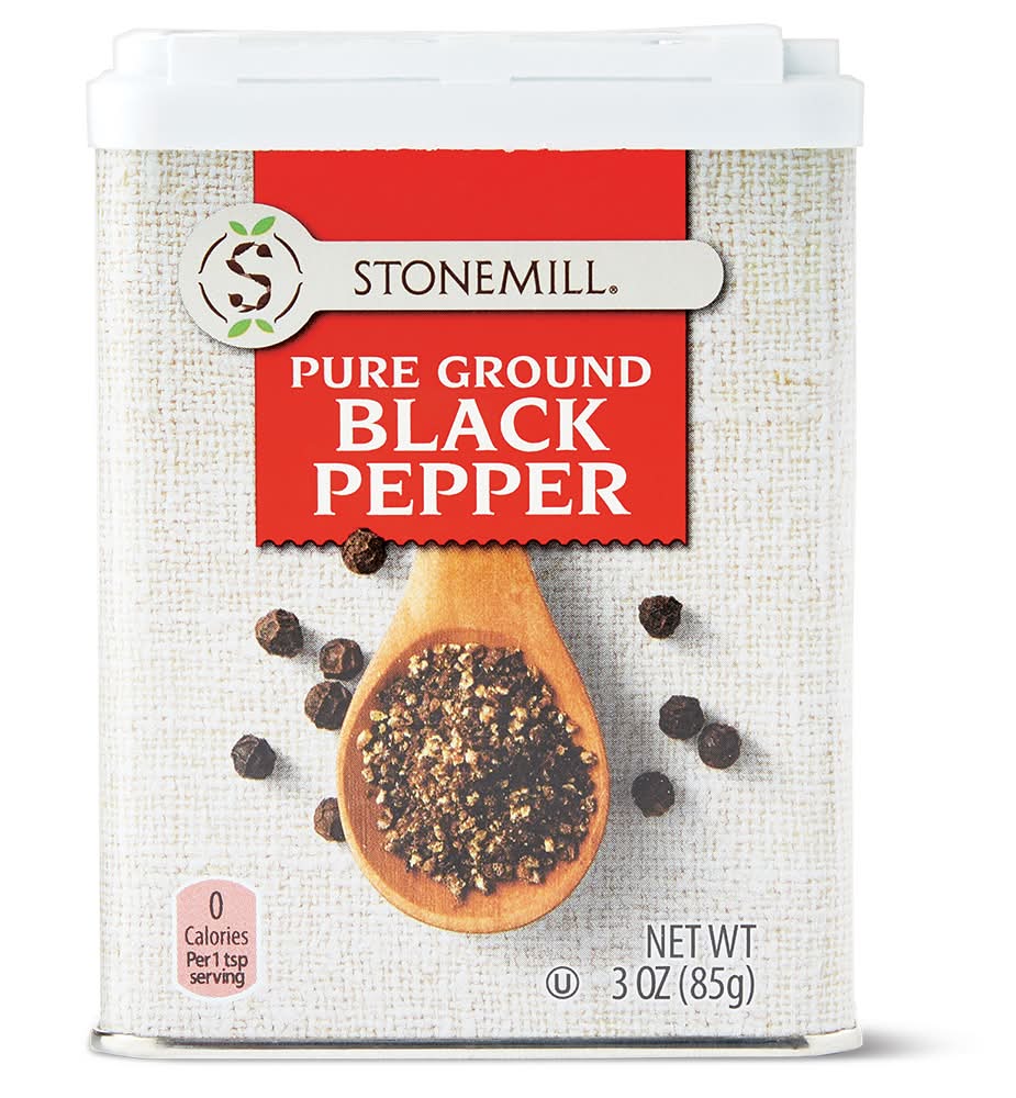 Stonemill Pure Ground Black Pepper (3 oz)