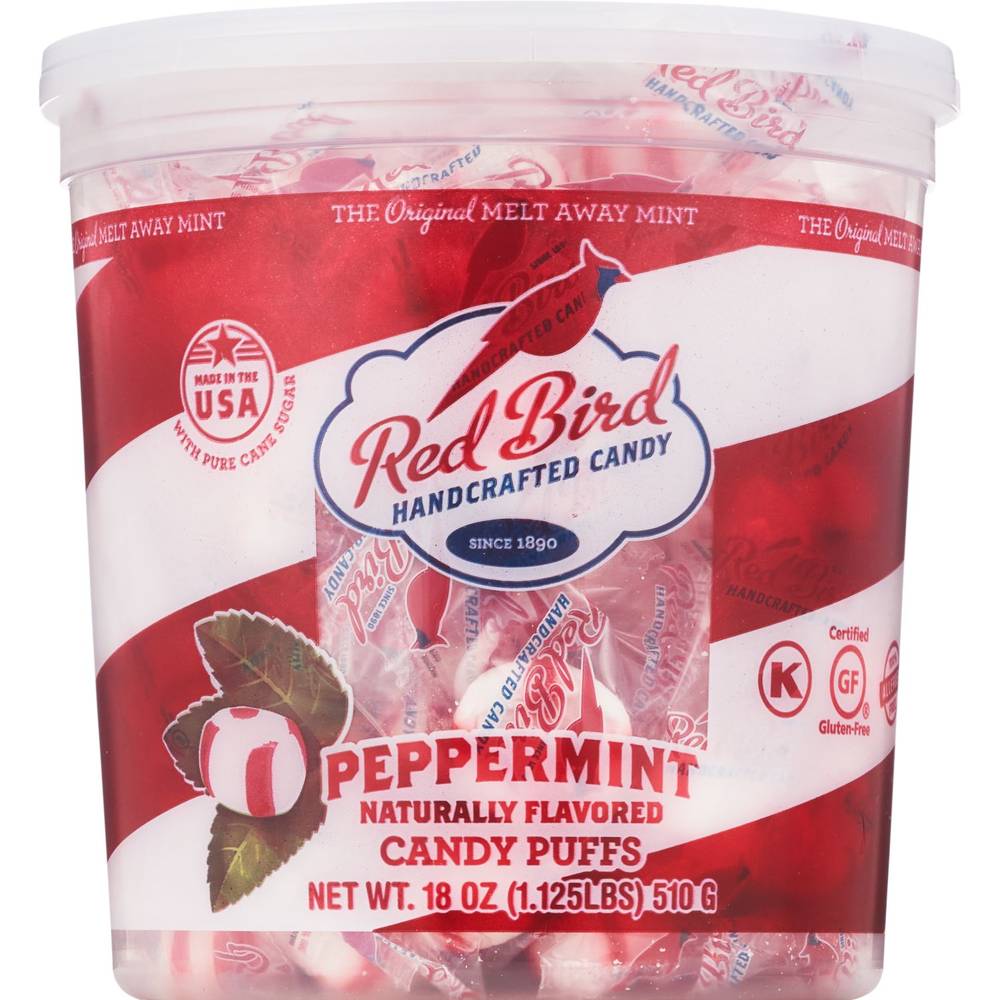 Red Bird Soft Candy Puffs, Peppermint (18 oz)