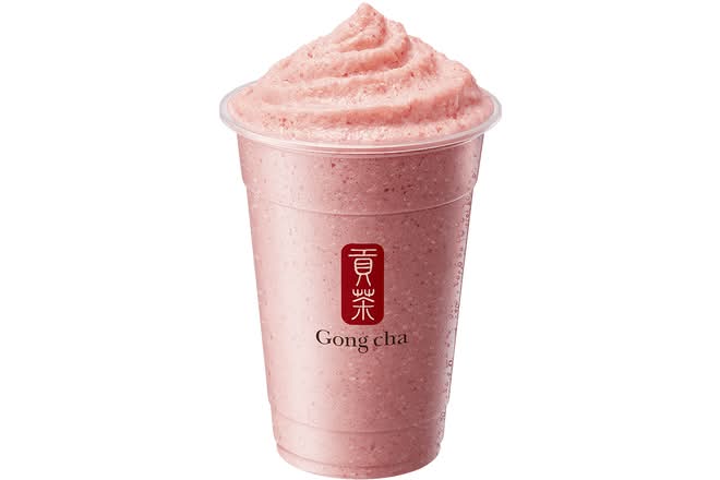 Strawberry Milk Slush