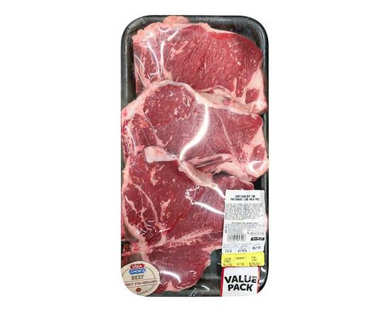 USDA Choice · Beef Porterhouse Steak Value Pack (approx 4 lbs)