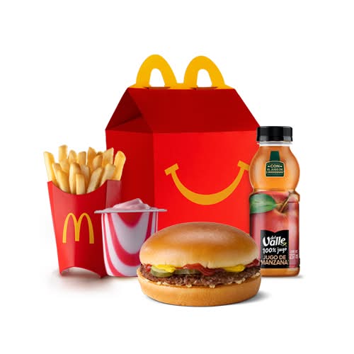 Cajita Feliz Hamburguesa sin Queso