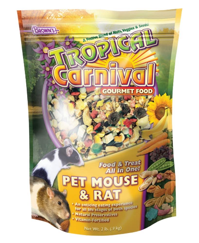 Brown's® Tropical Carnival® Gourmet Mouse & Rat Food (Flavor: Other, Size: 2 Lb)