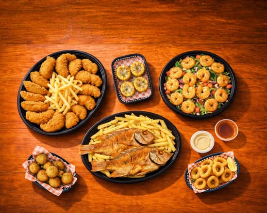 Flounder Fish & Chicken