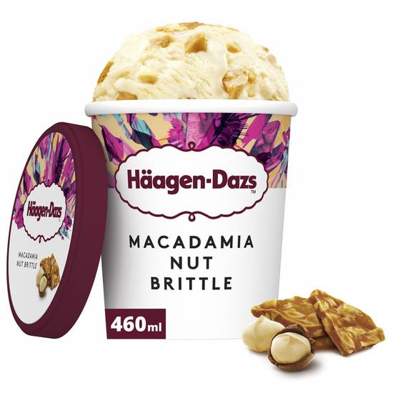 Häagen-Dazs - Macadamia nut brittle (vanilla)