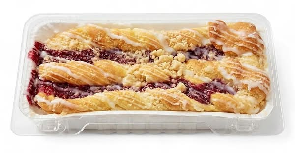 Raspberry Danish Strip