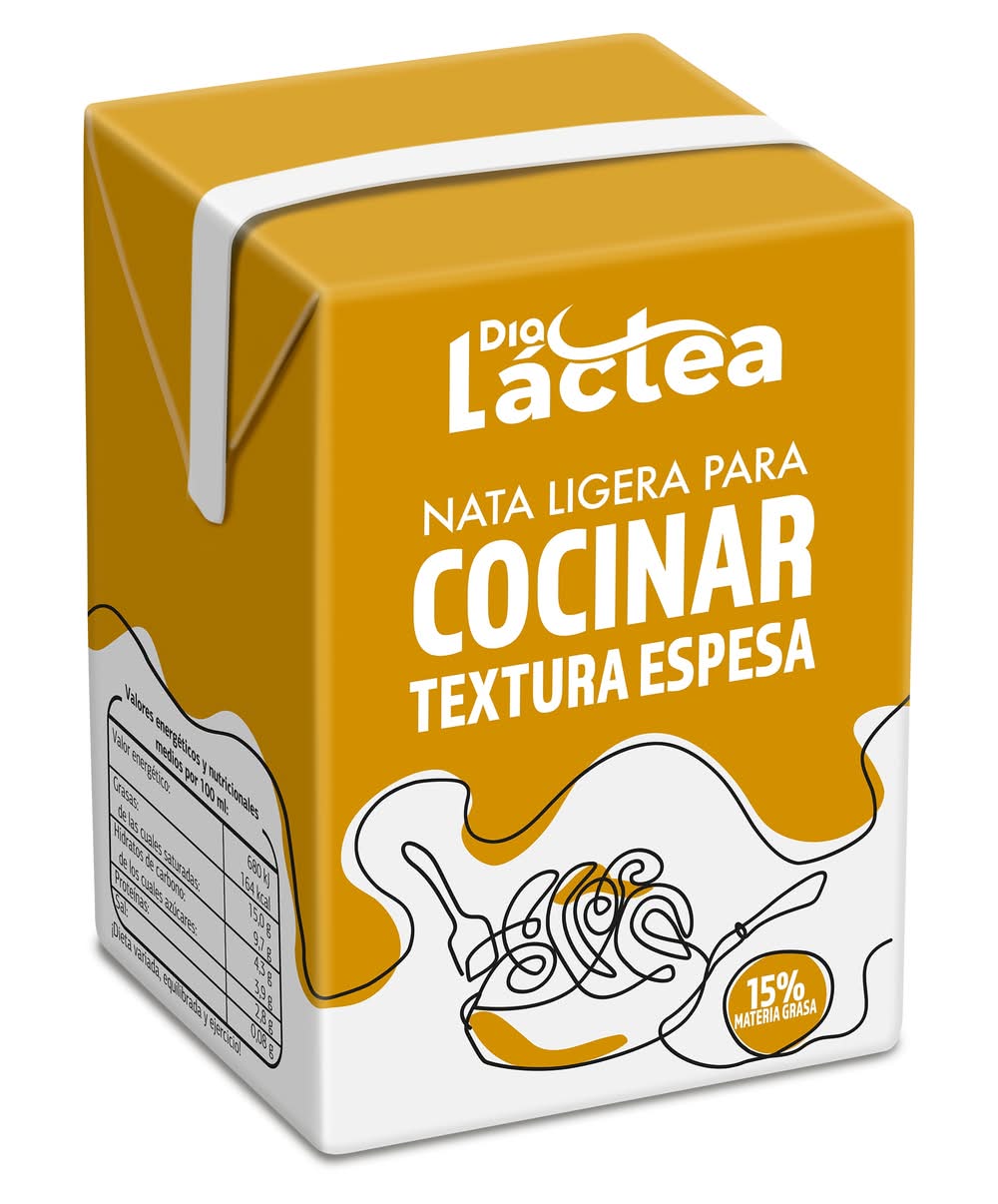 Nata Para Cocinar 15% M.G Dia Láctea Brik 500 Ml