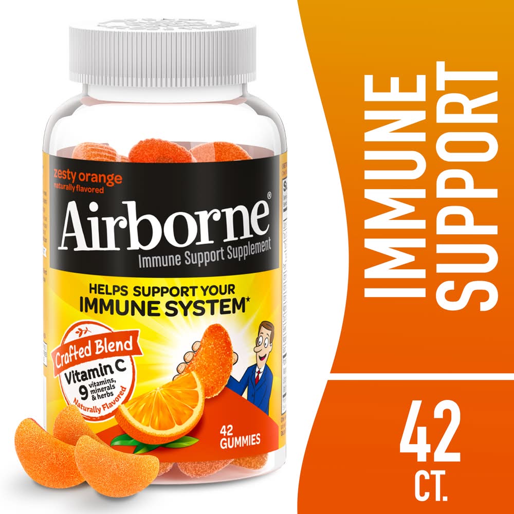 Airborne Original Zesty Orange Immune Support (9.6 oz)