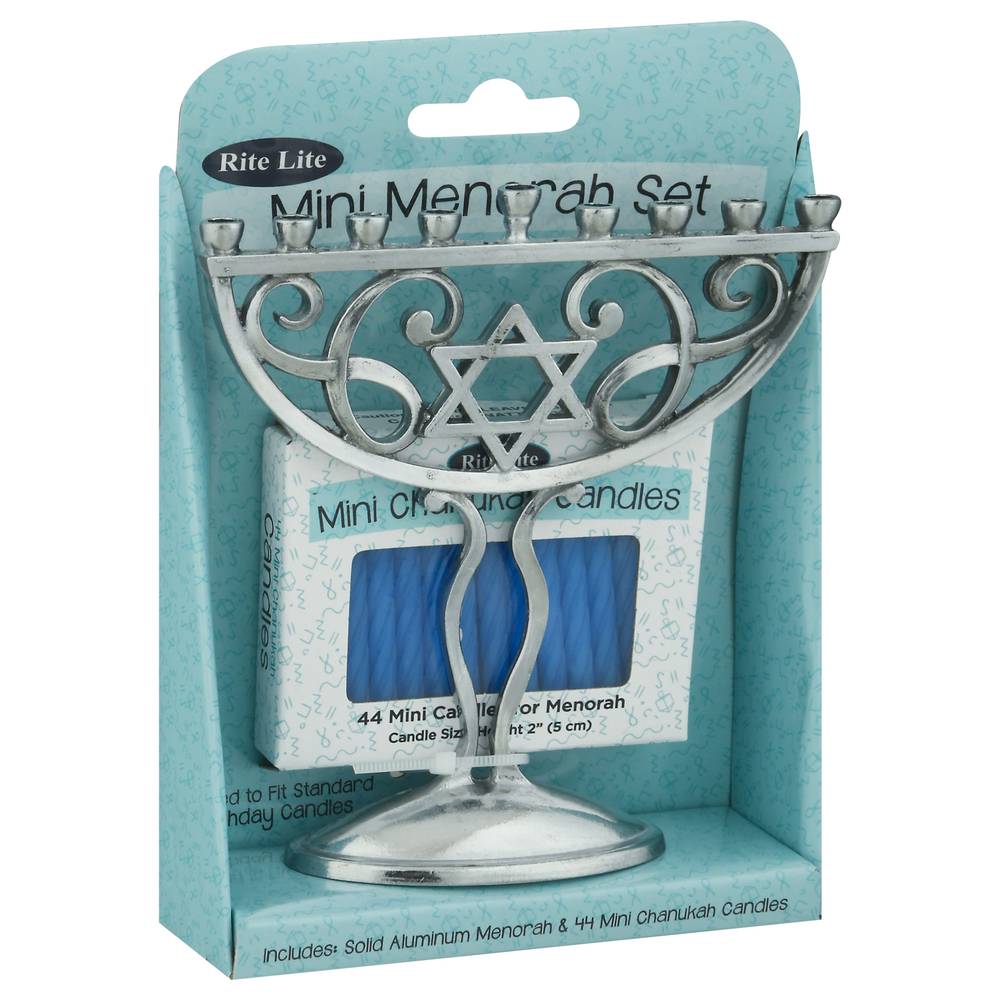 Rite Lite Mini Menorah Chanukah Candles (4 oz)