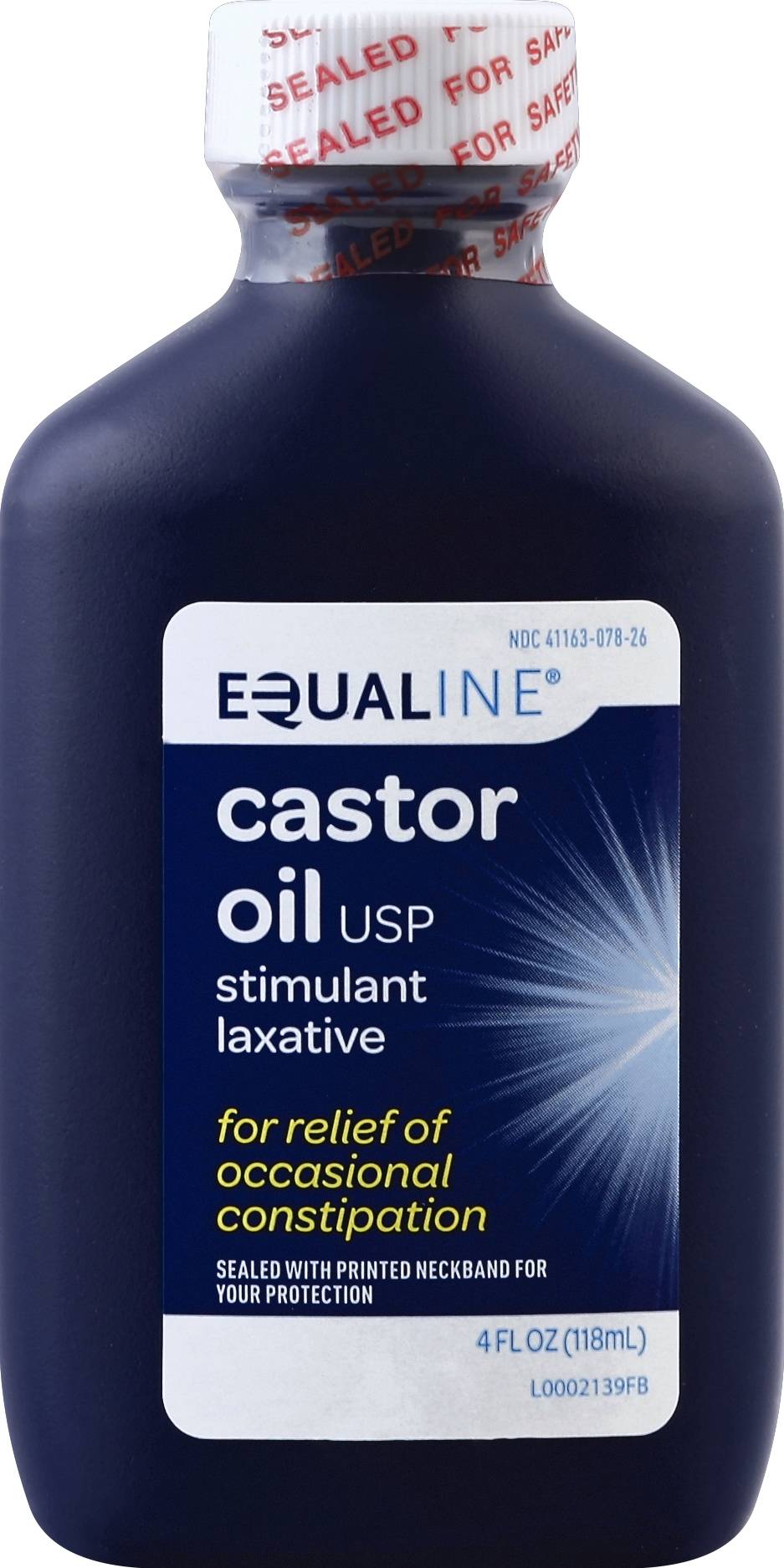Equaline Castor Oil Stimulant Laxative (4.2 oz)