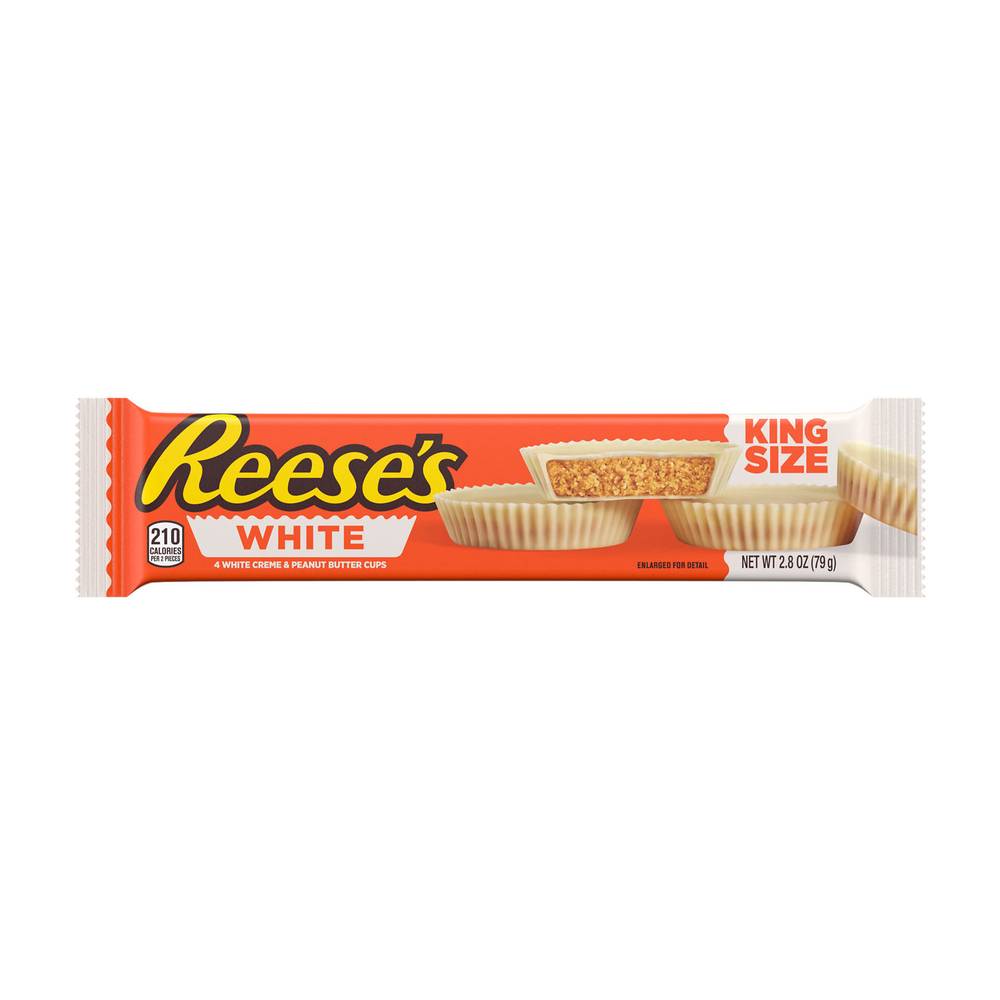 Reese's White Creme Cups Candy, Peanut-Butter (2.8 oz, 4 ct)