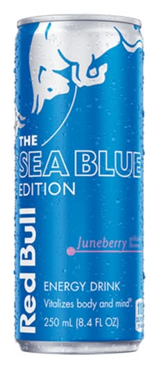 Red Bull Sea Blue Juneberry Energy Drink 8.4oz