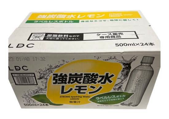 LDC 強炭酸水レモン (500mL x 24)