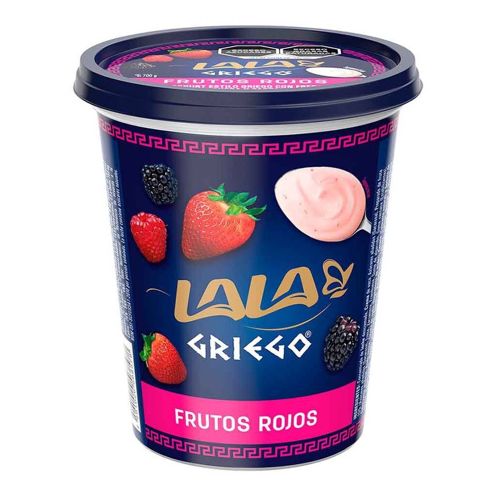 Lala · Yogurt griego, frutos rojos (700 g)