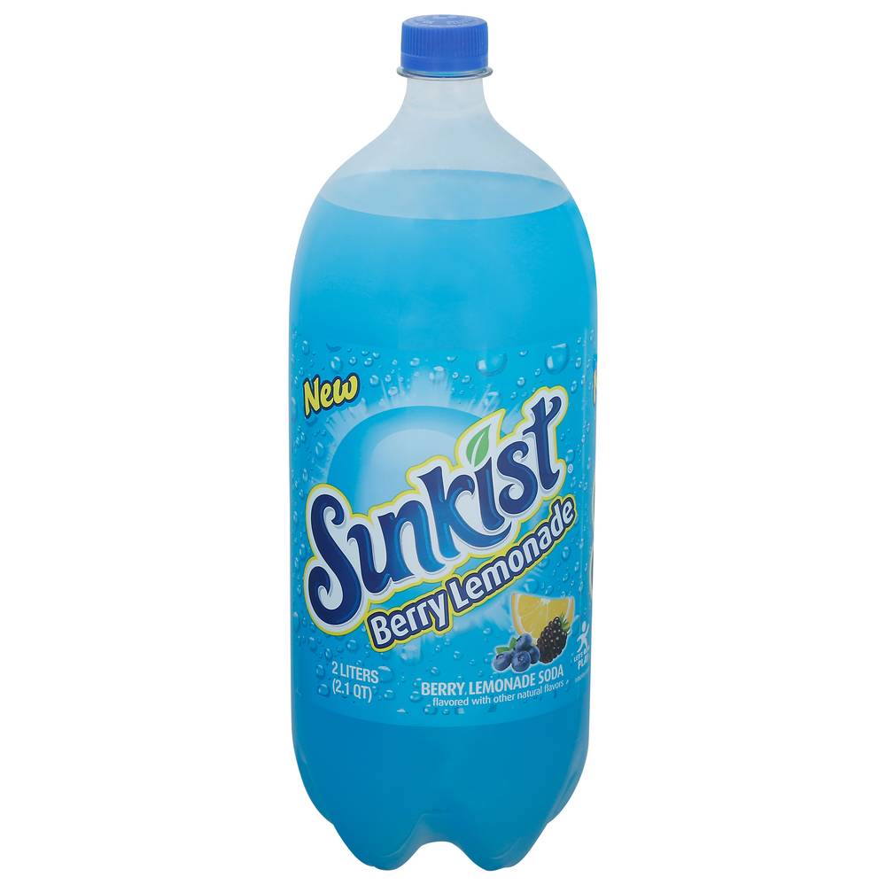 Sunkist Soda Drink, Berry-Lemonade (2 L)