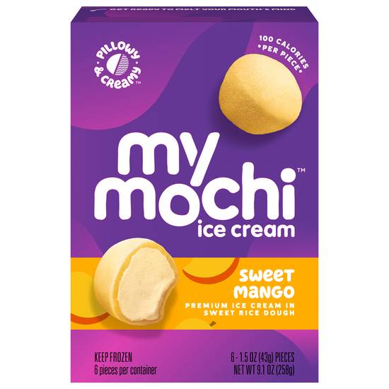 My Mochi Sweet Mango Ice Cream (6 ct)