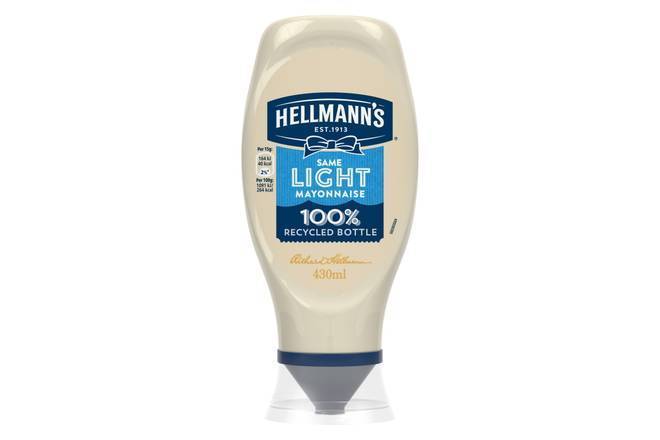 Hellmans Light Mayo Squeezy 430ml
