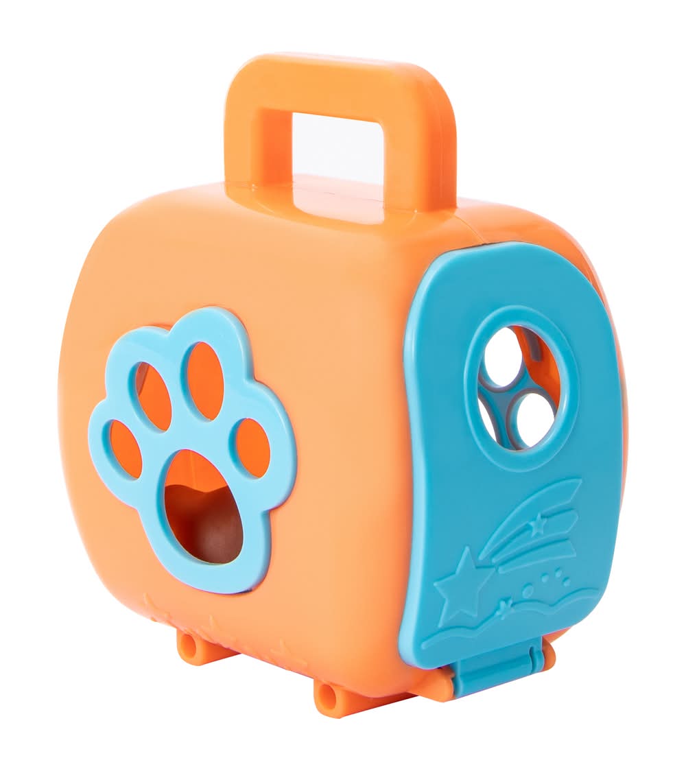Toy Hub® Pocket Pets Mini Pet Carrier Toy Chocolate