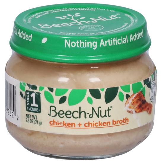 Beech-Nut Chicken + Chicken Broth Stage 1