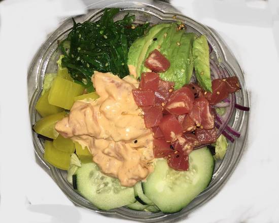 63. Tuna and Salmon Poke Bowl