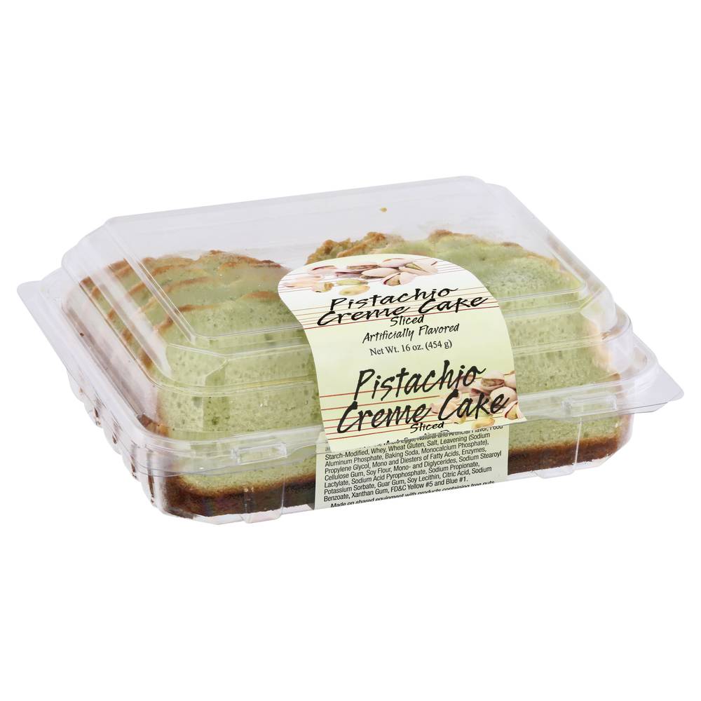 Olson's Baking Company Sliced Pistachio Creme Cake (1 lbs)