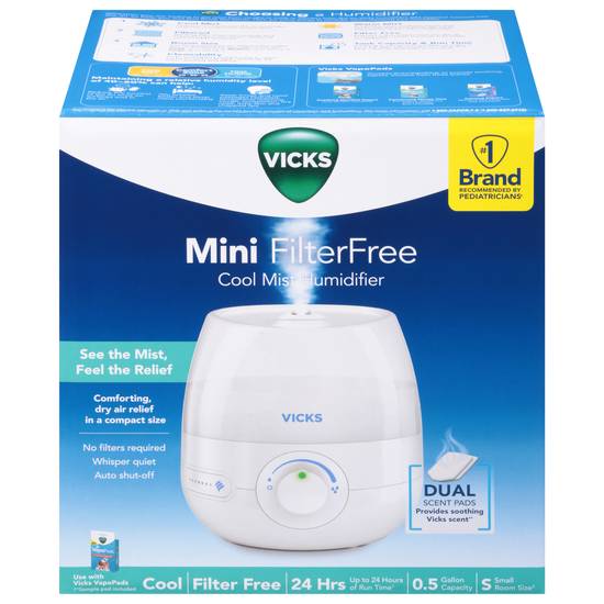 Vicks Mini Filterfree Cool Mist Humidifier