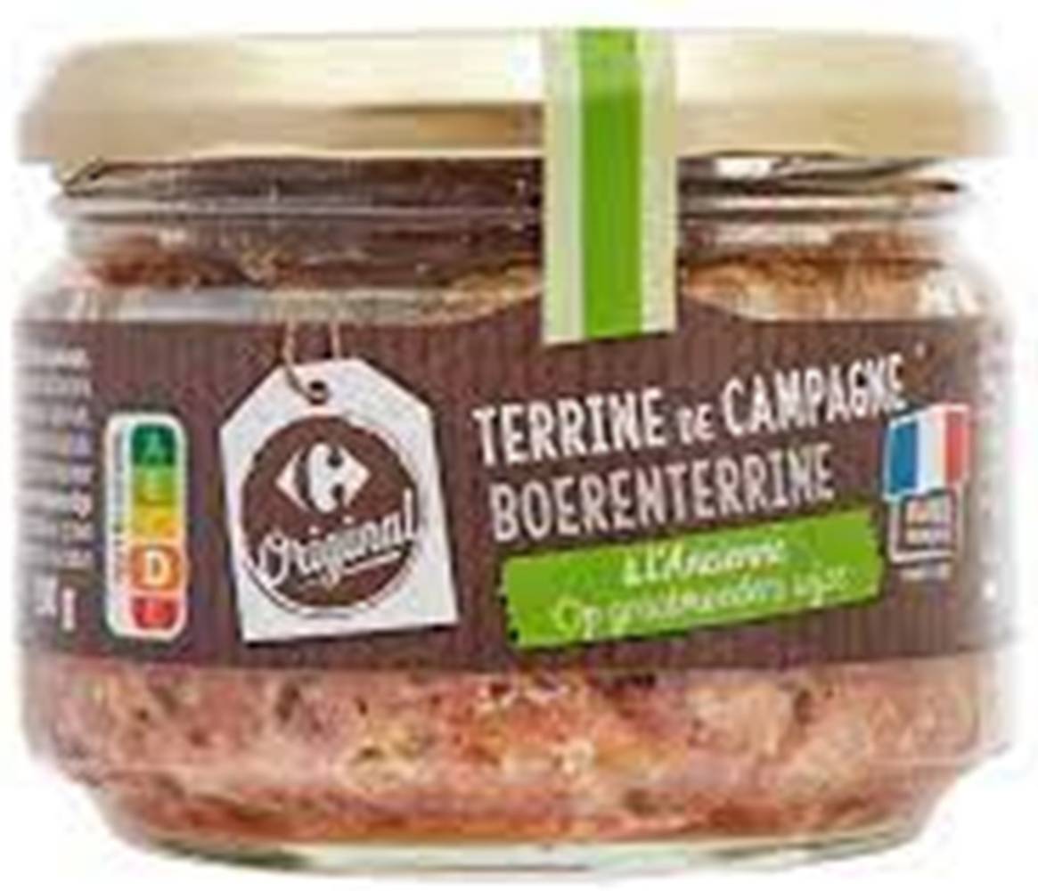 Carrefour - Pâté terrine de campagne (180g)