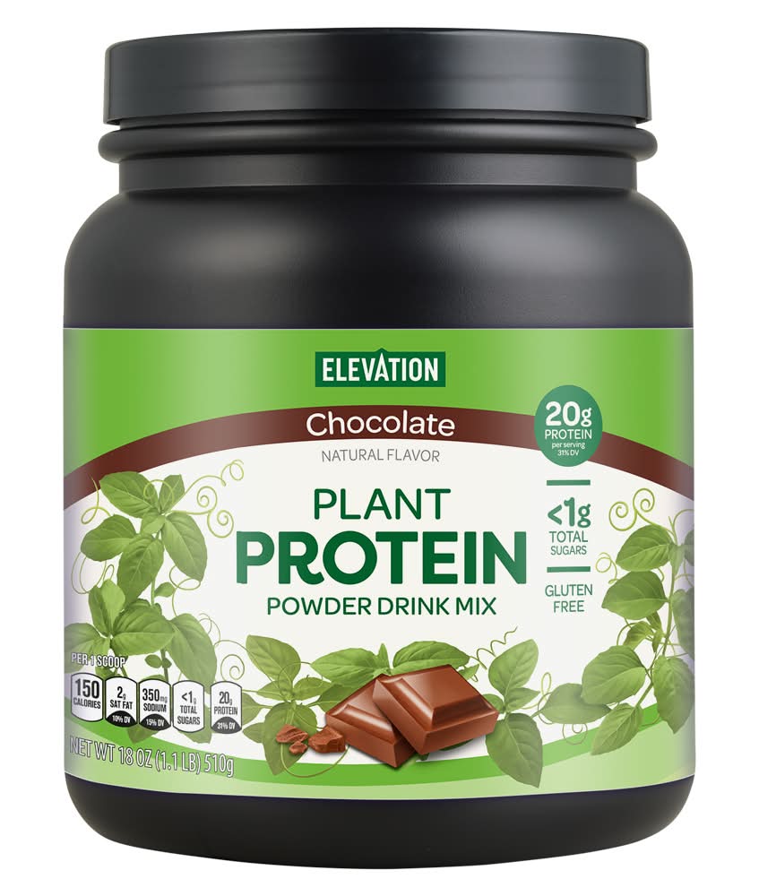 Elevation Chocolate Plant Protein Powder