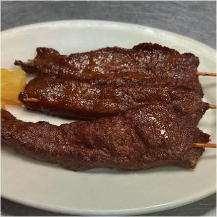 3 Piece Teriyaki Beef Stick Chinese Appetizer