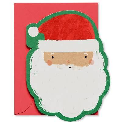 10ct Santa Blank Notecards