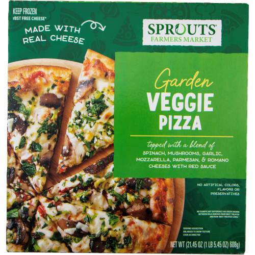 Sprouts Garden Veggie Pizza