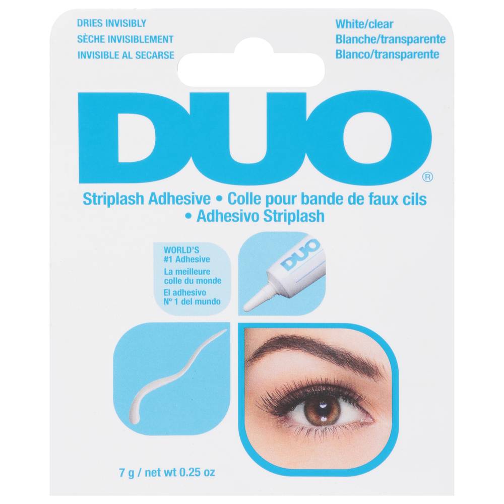 DUO Striplash Lash Adhesive, White (0.2 oz)