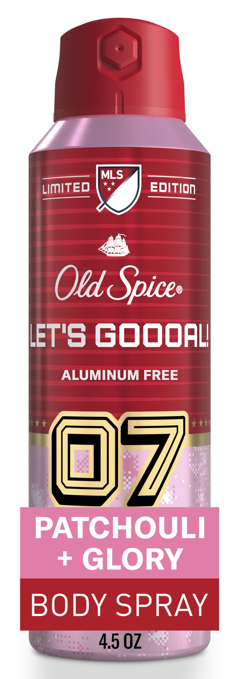 Old Spice Aluminum Free Body Spray, Patchouly + Glory, Men (4.5 oz)