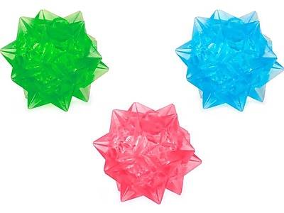 Keycraft Light Up Bouncy Crystal Balls, Assorted (12 ct)