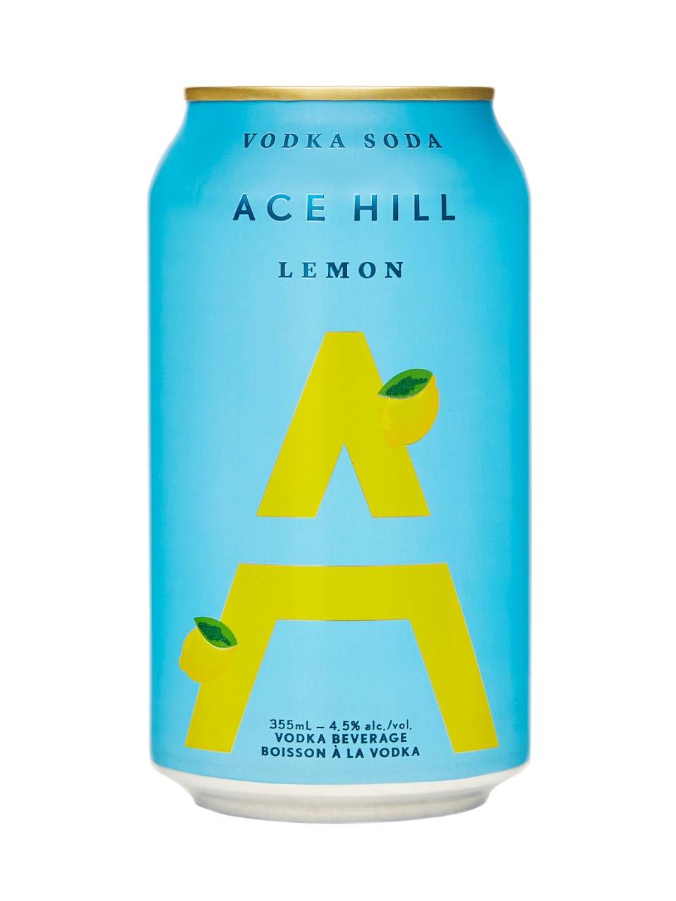 Ace Hill Lemon Vodka Soda (355 ml)