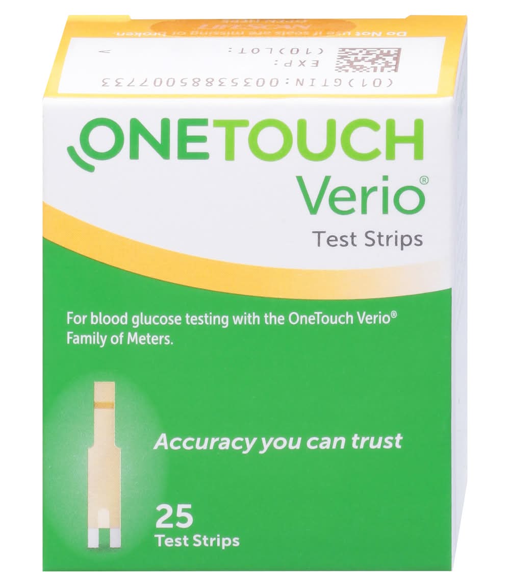 OneTouch Verio Test Strips (25 g)