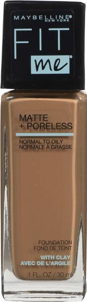 Maybelline Fit Me! Matte +Poreless Foundation 330 Toffee Caramel (30 g)