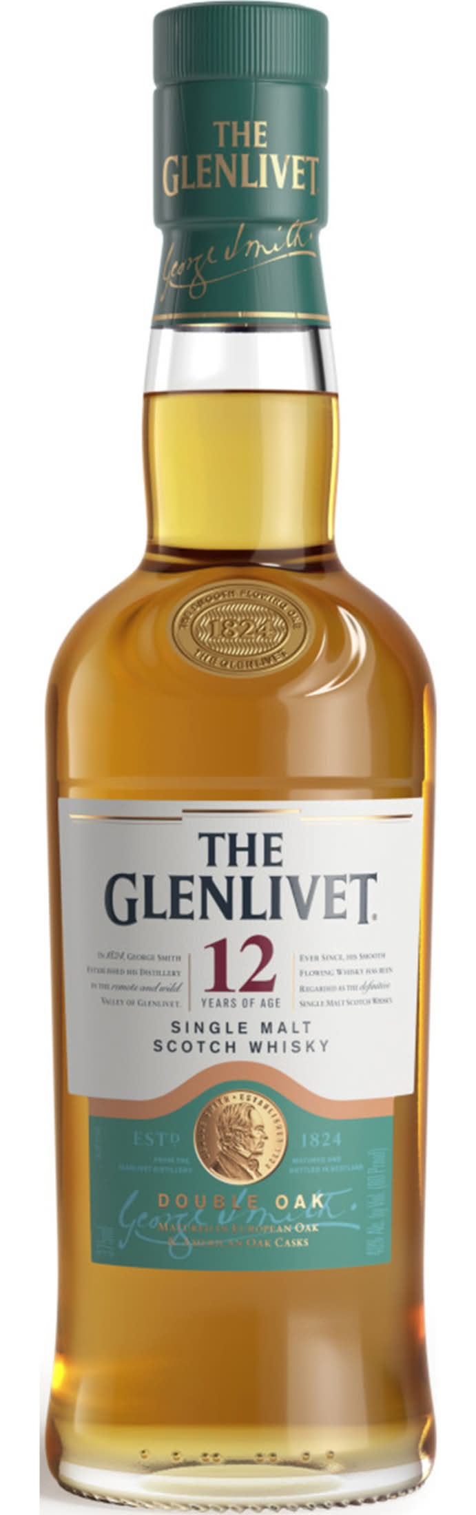 The Glenlivet 12 Year Old Single Malt Scotch Whisky (375 ml)